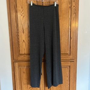 JJill Checked Wool Pants.